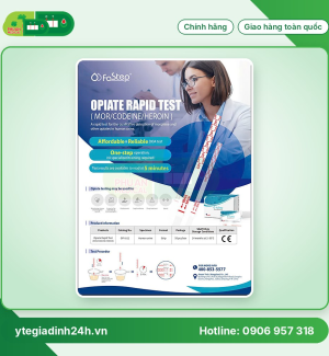 Que thử xét nghiệm định tính Morphine/Heroin/Codeine (Nước tiểu)
