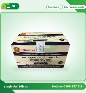Test Nhanh Kiểm Tra Dư Lượng Thuốc Trừ Sâu Trong Hoa Quả
