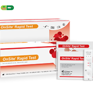 Test Nhanh ﻿OnSite HCV Ab Plus Combo