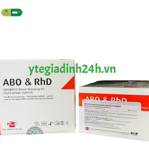 Test nhóm máu InTec ABO & RhD