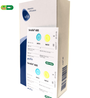 Thẻ định danh nhóm máu - Serafol ABO Sifin