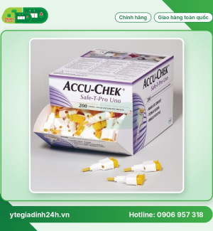 Thiết Bị Lấy Máu Đã Có Kim Accu-chek Safety Pro Uno 200