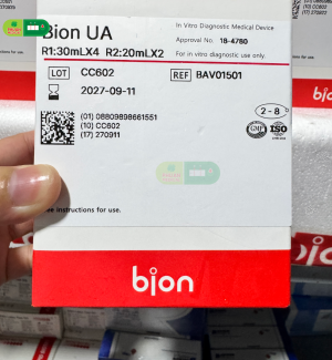 Hoá chất dùng cho máy xét nghiệm Bion UA