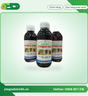Thuốc diệt muỗi và côn trùng Cypado 25EC