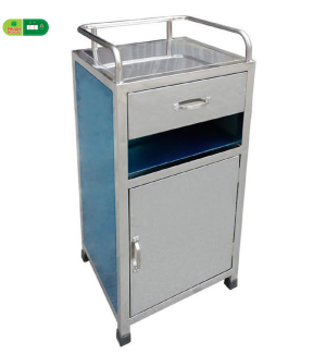 Tủ đầu giường 3 ngăn bằng Inox 201
