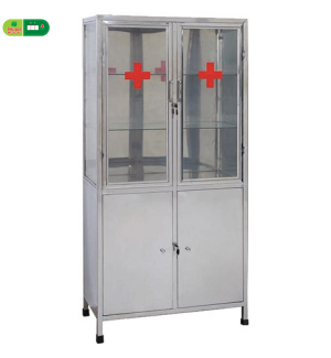 Tủ đựng thuốc, dụng cụ bằng Inox 201