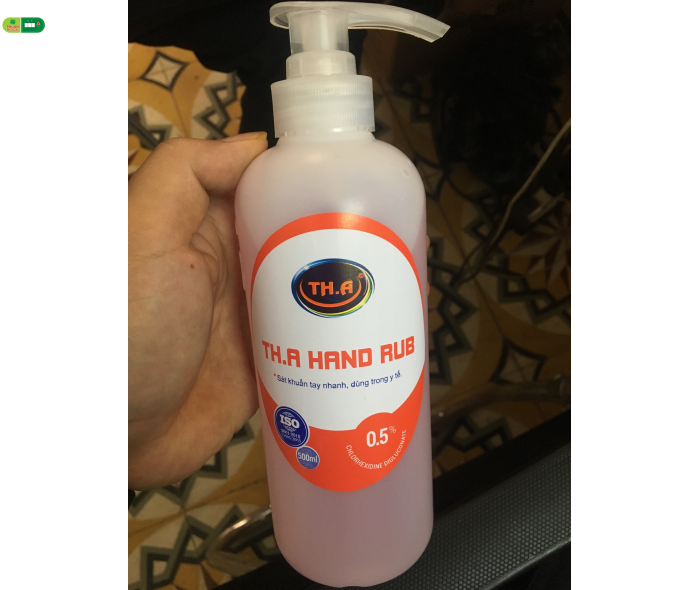 Dung Dịch Sát Khuẩn Tay Nhanh THA 500ml