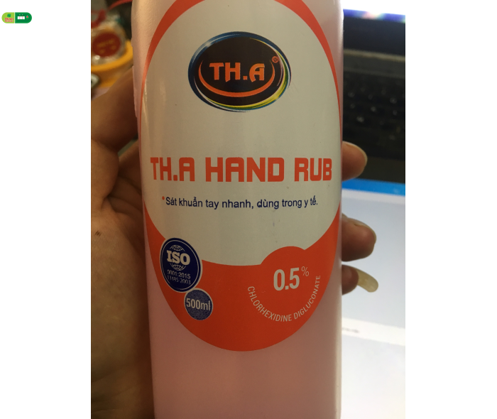Dung Dịch Sát Khuẩn Tay Nhanh THA 500ml
