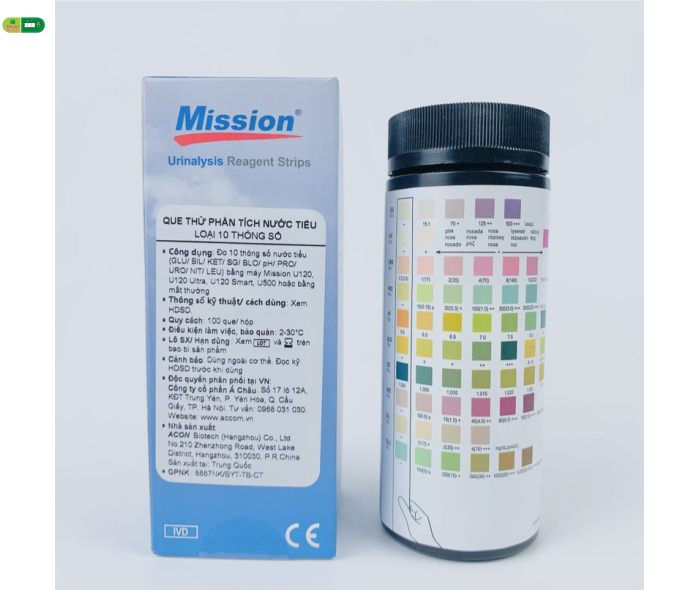 Máy xét nghiệm nước tiểu Mission U120 Smart ACON