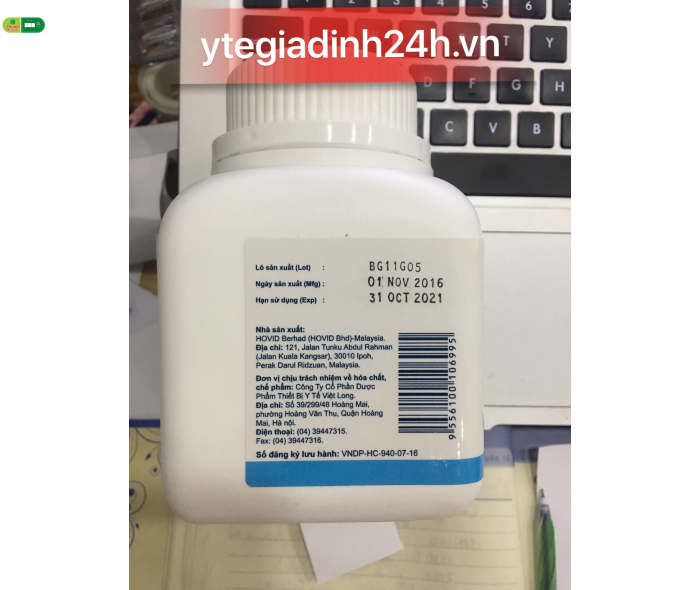 Viên Sủi Khử Khuẩn GERMISEP HOVID
