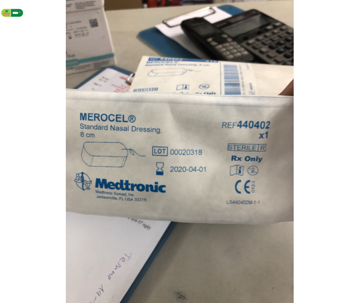 MEROCEL Gạc cầm máu 