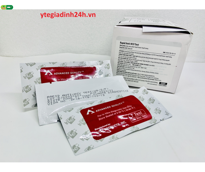 InTec HCV Rapid Test (dạng que/khay)