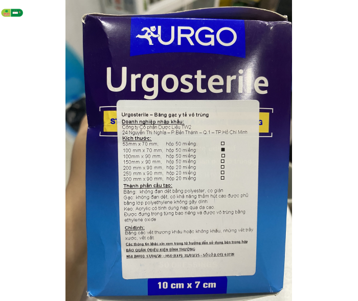 BẢO VỆ VẾT THƯƠNG LỚN Urgosterile