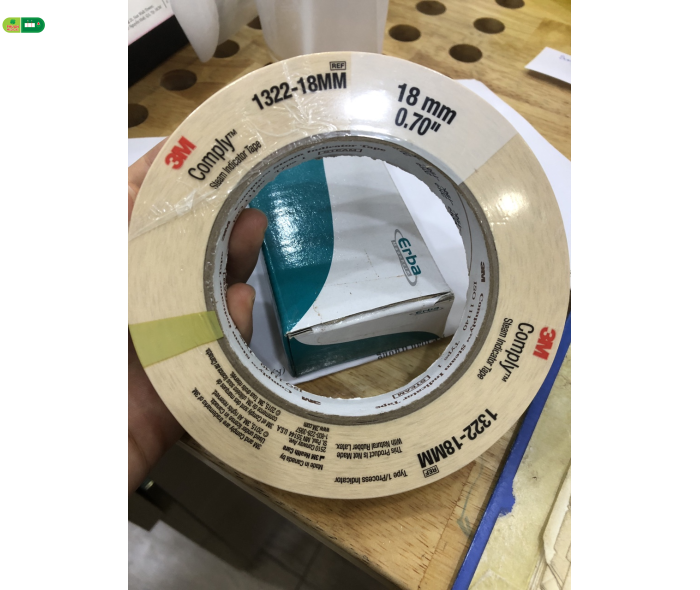 Băng keo hấp nhiệt trong y tế 3M 1322 18MM