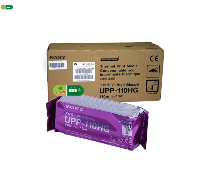 Giấy in siêu âm Sony UPP-110HG 110mm x 18m
