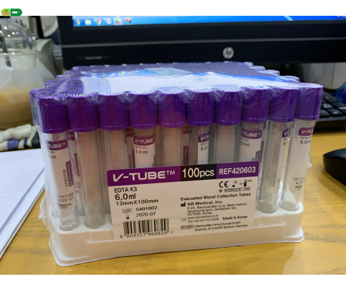 Ống nghiệm chân không EDTA K3 Gel