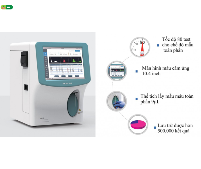 Máy xét nghiệm huyết học 3 thành phần EC-30