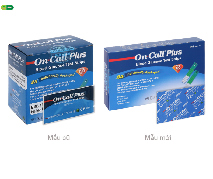 Que thử đường huyết Oncall Plus