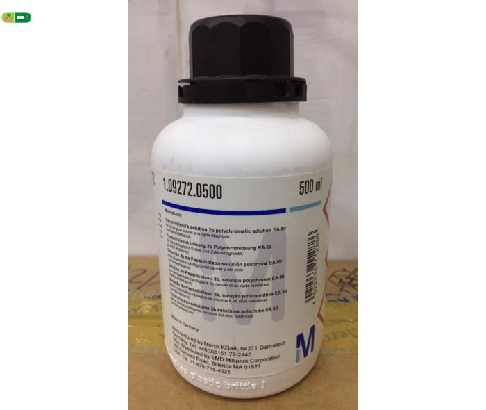 Dung dịch Papanicolaous Solution 38 Polychromatic Solution EA 50 dùng trong xét nghiệm và chuẩn đoán