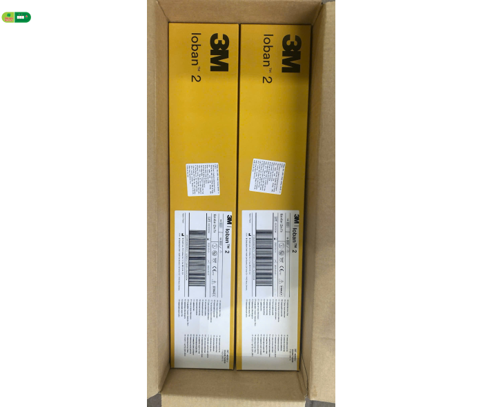Màng Dán Phẫu Thuật Kháng Khuẩn Có Iodine 3M™ Ioban™ 6650EU, 56 cm x 45 cm, 10 Miếng/Hộp, Ba Lan
