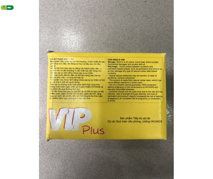 Bao cao su VIP PLus