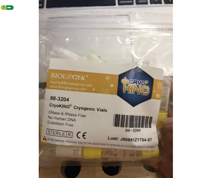 Ống Trữ Lạnh 2.0ml tiệt trùng