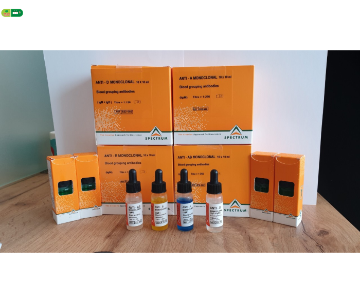 Bộ định nhóm máu hãng SPECTRUM - Ai Cập