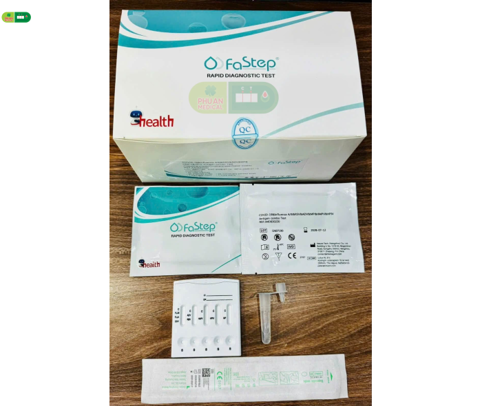 Khay Test Nhanh 8in1 FaStep Chẩn Đoán 8 Tác Nhân Đường Hô Hấp Trong 1 Lần Test
