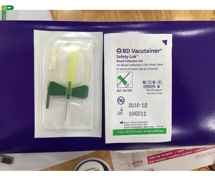 KIM BƯỚM LẤY MÁU CHÂN KHÔNG BD