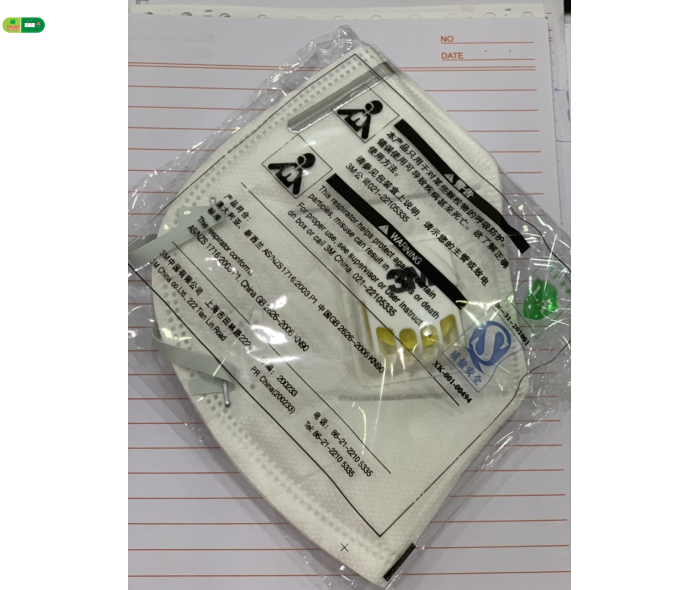 KHẨU TRANG LỌC BỤI 3M 9001V