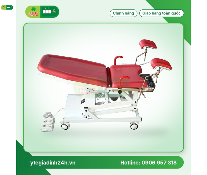 Bàn khám sản đa năng điện