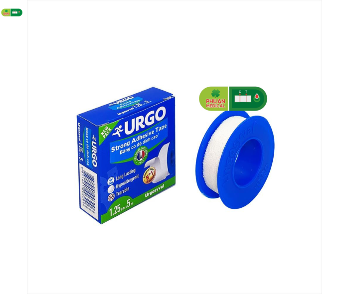 Băng keo Urgo Syval cuộn 1.25cm x 5m