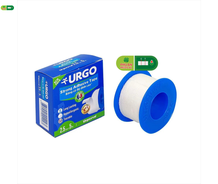 Băng keo Urgo Syval cuộn 2.5cm x 5m