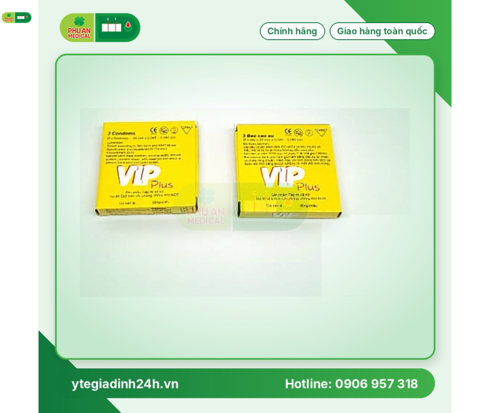 Bao cao su VIP PLus