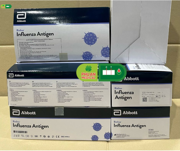 Bioline™ KHÁNG NGUYÊN INFLUENZA- XÉT NGHIỆM CÚM LOẠI A VÀ B