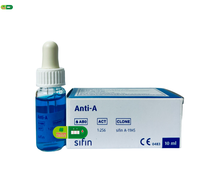 Bộ định nhóm máu Anti A Sifin Đức