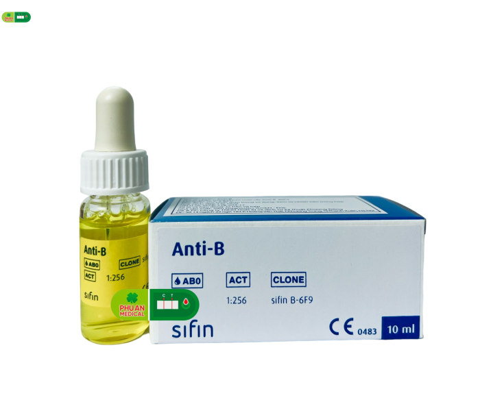 Bộ định nhóm máu Anti B Sifin Đức