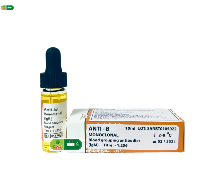 Bộ định nhóm máu Anti B Spectrum Ai Cập