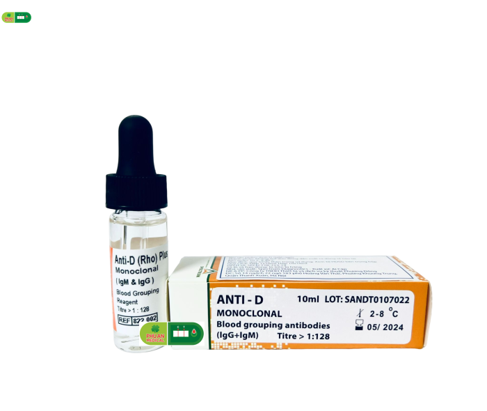 Bộ định nhóm máu Anti D Spectrum Ai Cập