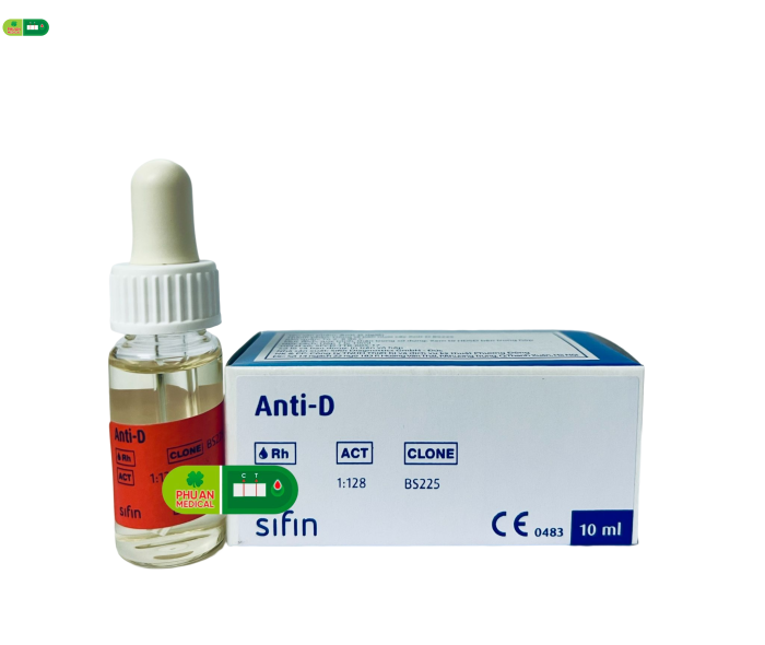 Bộ định nhóm máu Anti D Sifin Đức