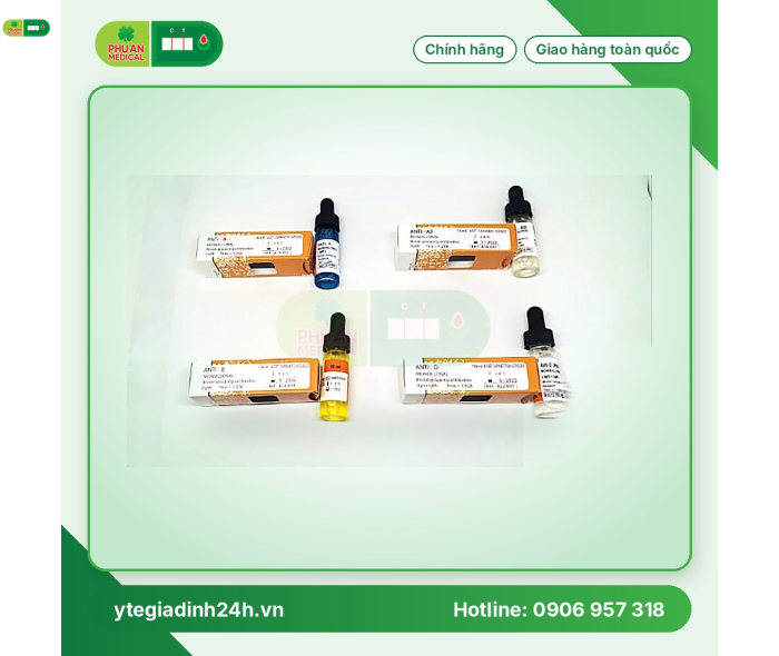 Bộ định nhóm máu hãng SPECTRUM - Ai Cập