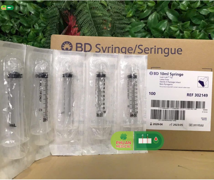 Bơm tiêm BD 10ml Luer-Lock
