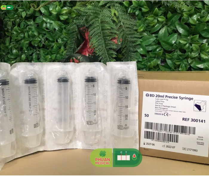 Bơm tiêm BD 20ml Luer-Lock