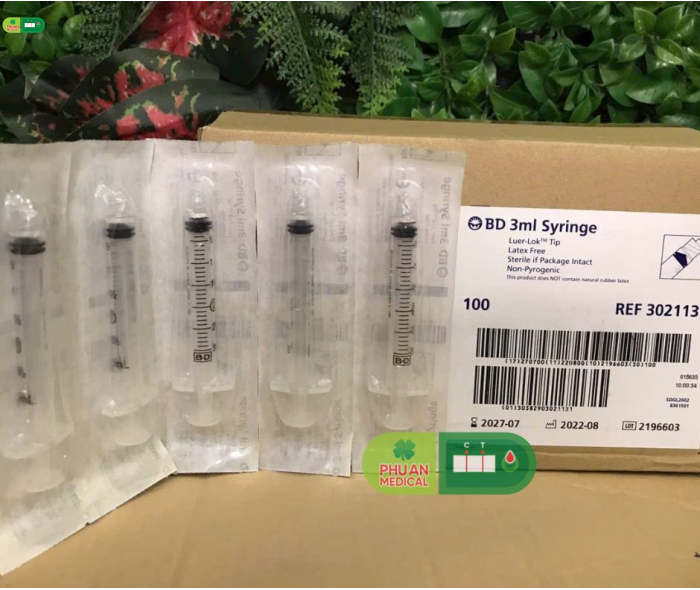 Bơm tiêm BD 3ml