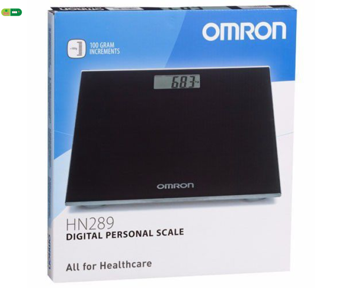 Cân điện tử Omron HN 289 Đen + Xanh