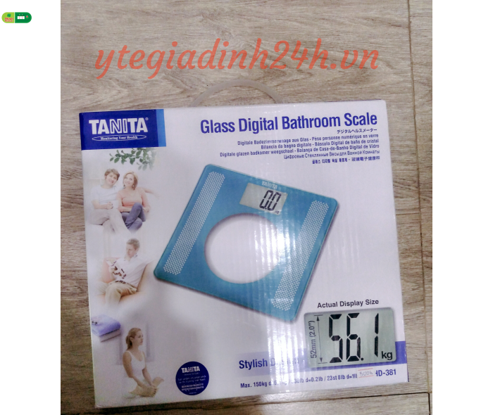 CÂN SỨC KHỎE ĐIỆN TỬ TANITA HD 381 
