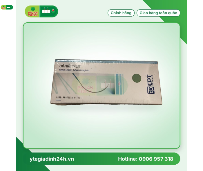 Chỉ phẫu thuật CPT-Carelon 10/0
