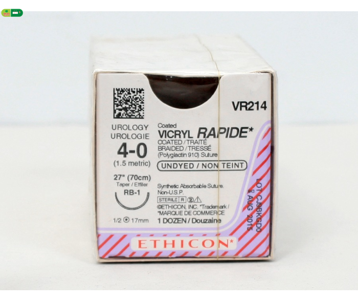 Chỉ Phẫu Thuật VICRYL RAPIDE 4-0 SUTURE 27