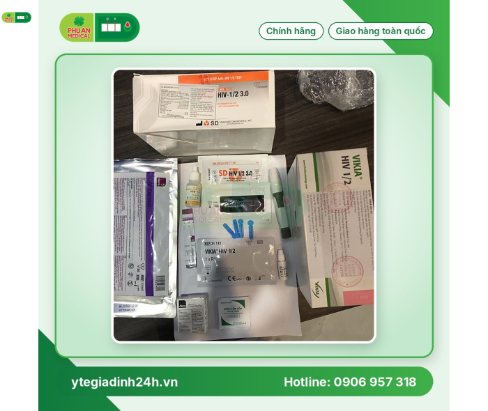 Combo HIV Test - Bộ Test Nhanh HIV