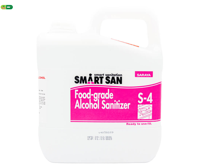 Cồn sát khuẩn Smartsan Food Grade Alcohol Sanitizer S-4